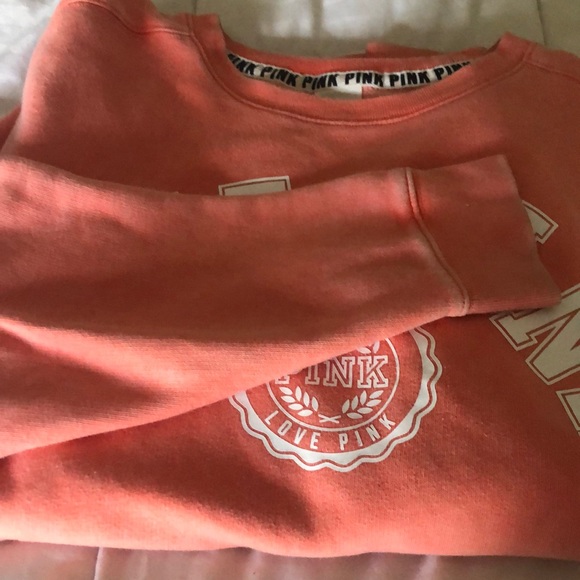 Pink Victoria Secret Sweat Shirt - Picture 2 of 3